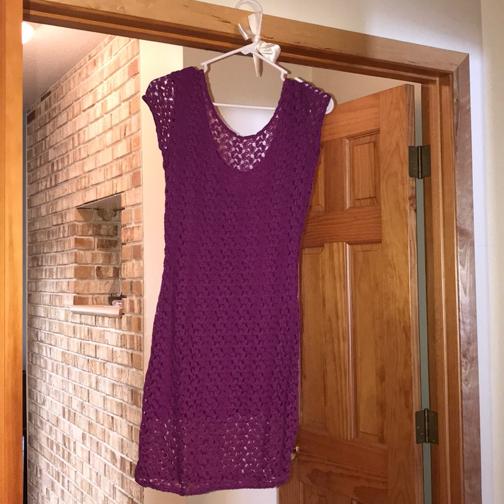 Free people crochet dress